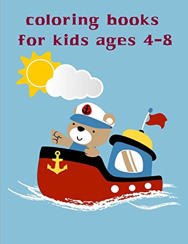 Coloring Books For Kids Ages 4-8: An Adorable Coloring Christmas Book With Cute Animals, Playful Kids, Best For Children (Animals Art Drawing)