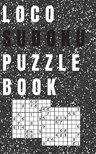 loco sudoku puzzle book: best sudoku puzzle books for adults - 9781650812830