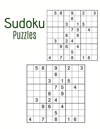 Sudoku Puzzles Book: Vol. 5 Beautiful Sudoku Puzzle Book To Improve Your Game Is A Great Idea For Family Mom Dad Teen & Kids To Sharp Their Brain ... Gift For Birthday Anniversary Puzzle Lovers