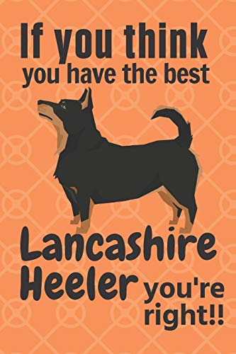 If You Think You Have The Best Lancashire Heeler You'Re Right!!: For Lancashire Heeler Dog Fans
