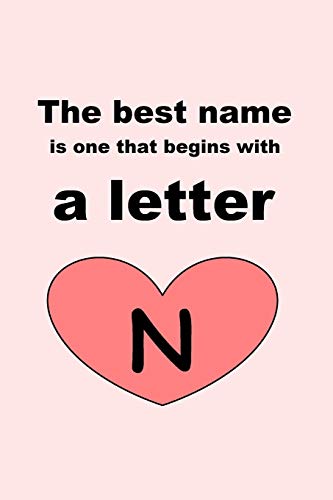The Best Name Is One That Begins With A Letter N