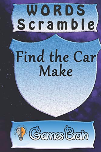 word scramble Find the Car Make games brain: Word scramble game is one of the fun word search games for kids to play at your next cool kids party
