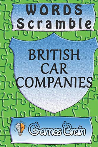 word scramble BRITISH CAR COMPANIES games brain: Word scramble game is one of the fun word search games for kids to play at your next cool kids party
