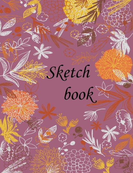 Drawing Notebook For Markers Writing Painting Sketching Or Doodling 8.5*11