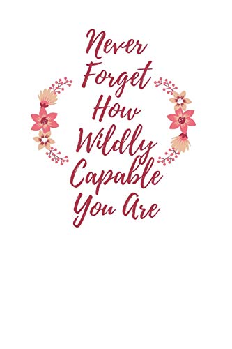 Never Forget How Wildly Capable You Are - 9781654754211