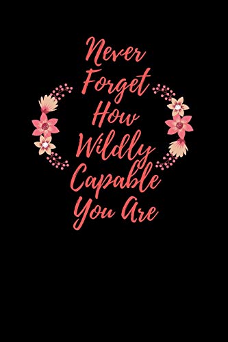 Never Forget How Wildly Capable You Are - 9781654764777