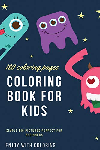 120 Coloring pages Coloring book for kids simple big pictures perfect for beginners: Coloring book / 120 pages, 6?9, Unicorn, Animals, Jobs, Gifts, Beginners, 2020 Gift Ideas - 9781655675164