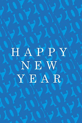 Happy new year 2020: Blue color (French Edition)