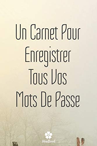 Un Carnet Pour Enregistrer Tous Vos Mots De Passe: Un carnet parfait pour prot?ger tous vos noms d'utilisateur et mots de passe (French Edition)