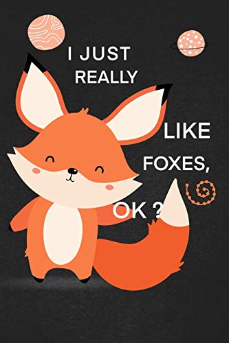 I Just Really Like Foxes Ok: A cool gift to the person that came to your mind right now he might like it. - 9781656105288