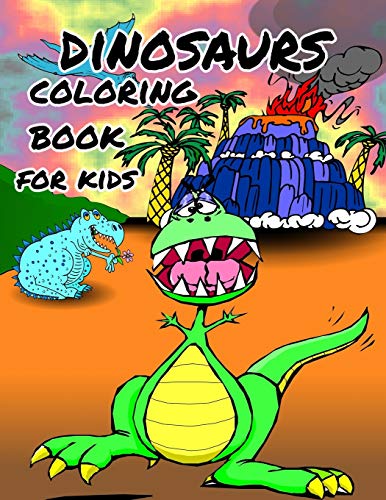 Dinosaur coloring book for kids: Great Gift for Boys & Girls, ages 4-8 - 9781657733107