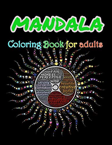 Mandala Coloring Book For Adults: Stress Relieving Mandala Designs For Adults Relaxation - 9781658245036
