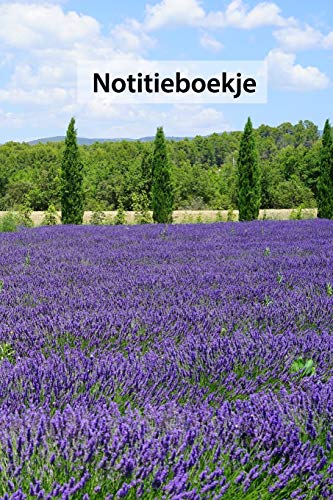 Notitieboekje: Dagboek / Tijdschrift / Journaal met lavendermotief - 100 pagina's gevoerd (Dutch Edition)