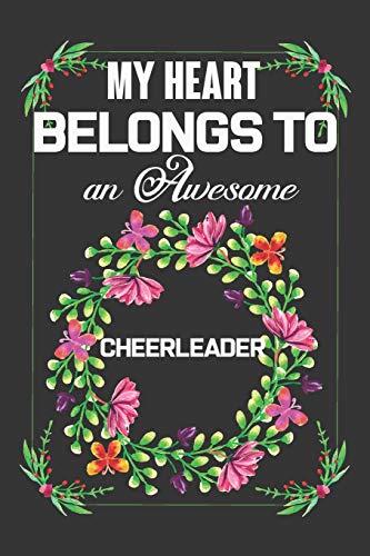 My Heart An Awesome Cheerleader: Valentine Gift, Best Gift For Man And Women