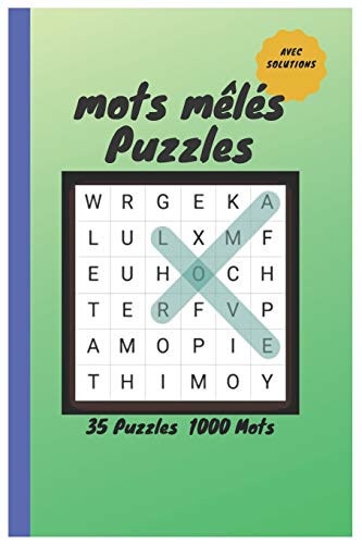 mots m????l??s Puzzles: 35 puzzles 1000 mots (French Edition)
