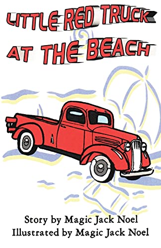 Little Red Truck At The Beach