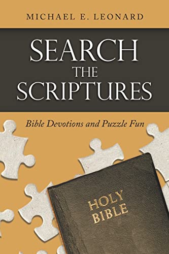 Search The Scriptures : Bible Devotions And Puzzle Fun - 9781664252219