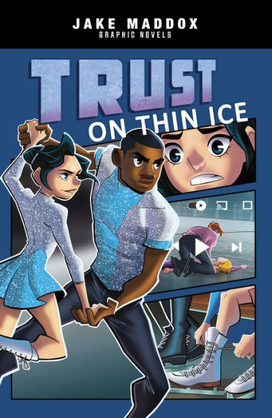 Trust On Thin Ice (Jake Maddox Graphic Novels) - 9781666341461