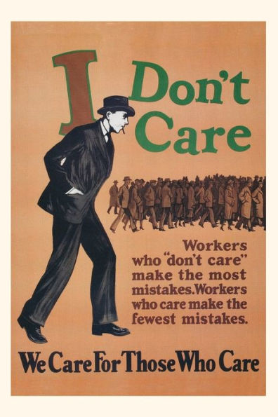 Vintage Journal We Care For Those Who Care