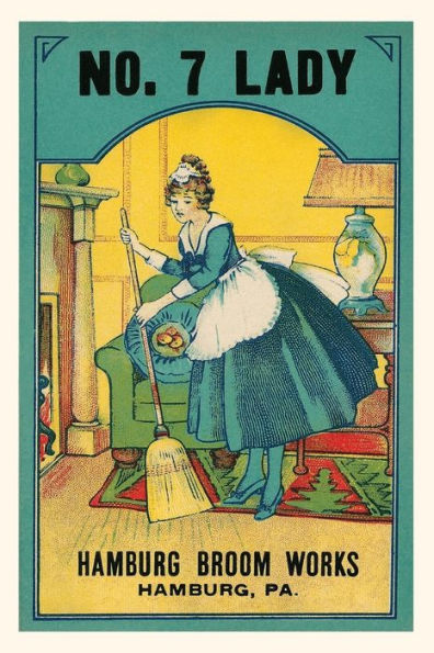 Vintage Journal Ad For Hamburg Broom Works