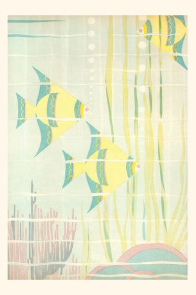 Vintage Journal Angel Fish In Coral