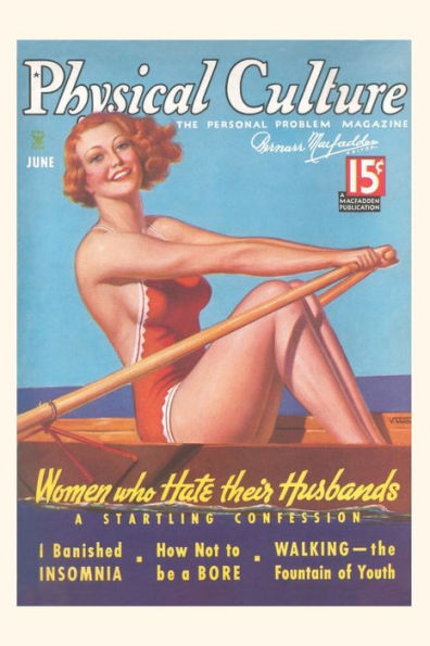 Vintage Journal Cover Of Physical Culture Magazin