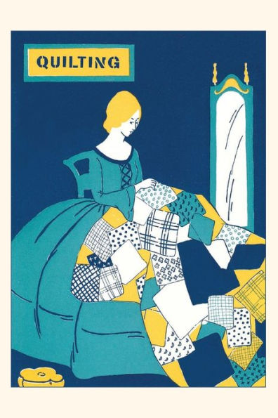 Vintage Journal Quilting Poster