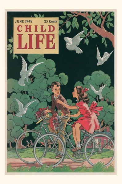 Vintage Journal Magazin Cover, Child Life