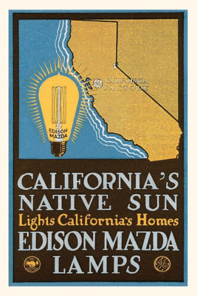 Vintage Journal Advertisement For Mazda Lamps
