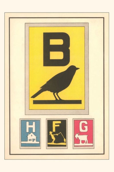 Vintage Journal B Is For Bird
