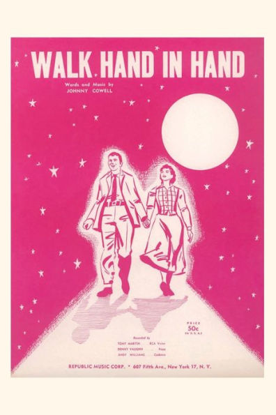 Vintage Journal Walk Hand In Hand