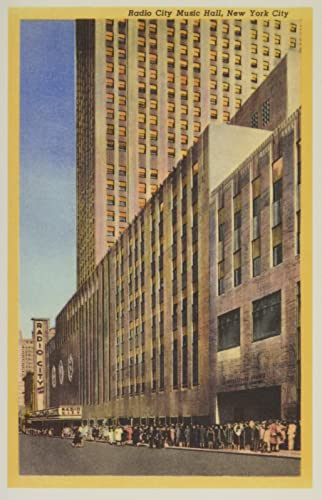Vintage Journal Radio City Music Hall, New York City (Pocket Sized