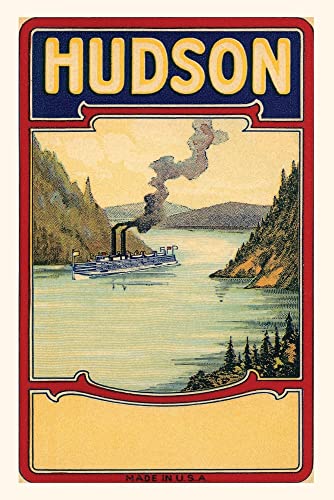 Vintage Journal Hudson River Decal (Pocket Sized