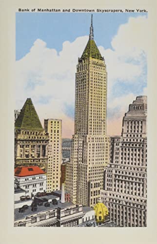 Vintage Journal Bank Of Manhattan, New York City (Pocket Sized