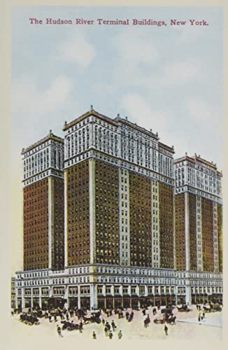 Vintage Journal Hudson River Terminal Building, New York City (Pocket Sized