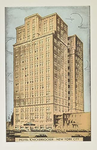 Vintage Journal Hotel Knickerbocker, New York City (Pocket Sized