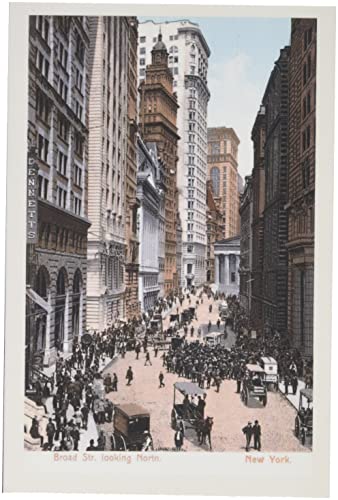 Vintage Journal Broad Street, New York City (Pocket Sized