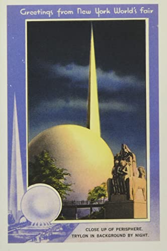 Vintage Journal Greetings From New York World's Fair, Trylon And Perisphere (Pocket Sized