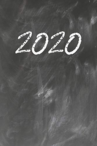 Grand Fantasy Designs: 2020 Kreide Auf Dunkler Tafel - Tagesplaner 15,24 X 22,86 (German Edition)