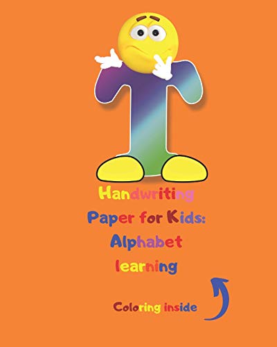 Handwriting Paper for Kids: Alphabet learning: Cursive Writing Books for Kids.Handwriting Practice Paper:3-Line and Checkered Writing Sheets for ... and Kindergarten Children(Ages 2-4,3-5) - 9781670247254