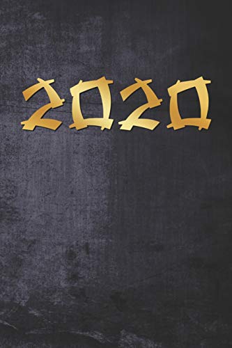 Grand Fantasy Designs: 2020 Asiatisch Gold Auf Blaugrau - Tagesplaner 15,24 X 22,86 (German Edition)
