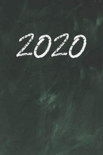 Grand Fantasy Designs: 2020 Kreide Auf Gr??ner Tafel - Tagesplaner 15,24 X 22,86 (German Edition)