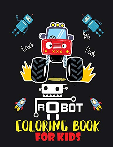 Robot coloring book For Kids: Easy and Cheap Robot Coloring Book ! Discover This Collection Of Coloring Pages - 9781670344250