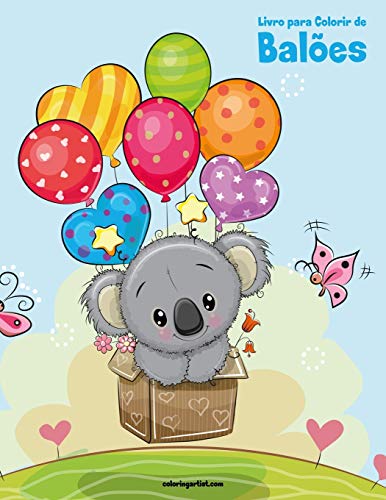 Livro para Colorir de Bal??es (Portuguese Edition)