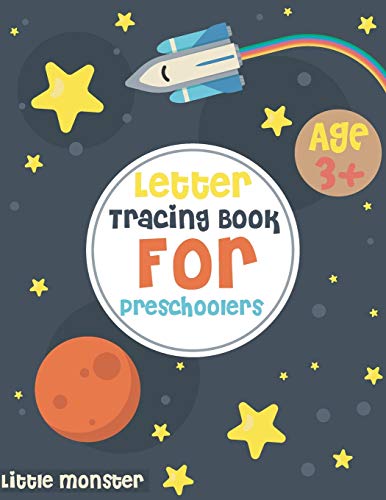 Alphabet Trace the Letters: Alphabet Handwriting Practice workbook for for Preschoolers, Kids age 3-5 & Kindergarden, Workbook with Sight words for Pre K, ABC print handwriting book