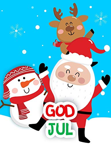 God Jul: Farge Bok