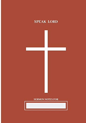 Sermon Note book