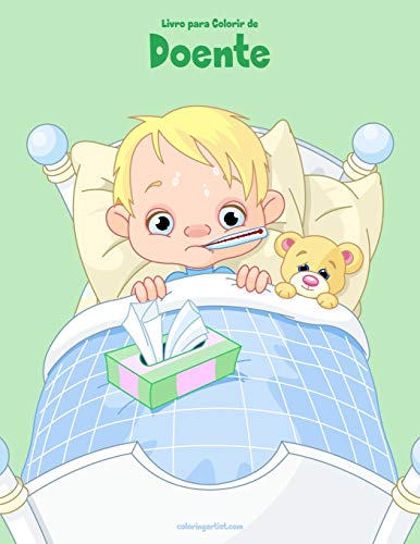 Livro para Colorir de Doente (Portuguese Edition)