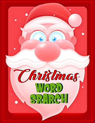 Christmas Word Search.: Easy Large Print Puzzle Book For Adults , Kids & Everyone For The 25 Days Of Christmas. - 9781671903814