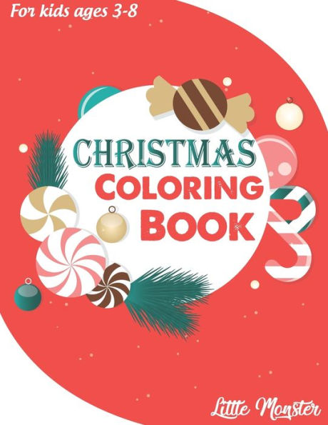 Christmas colouring books: For kids & toddlers - activity books for preschooler - coloring book for Boys, Girls, Fun, ... book for kids ages 2-4 4-8| Christmas edition| Christmas gift
